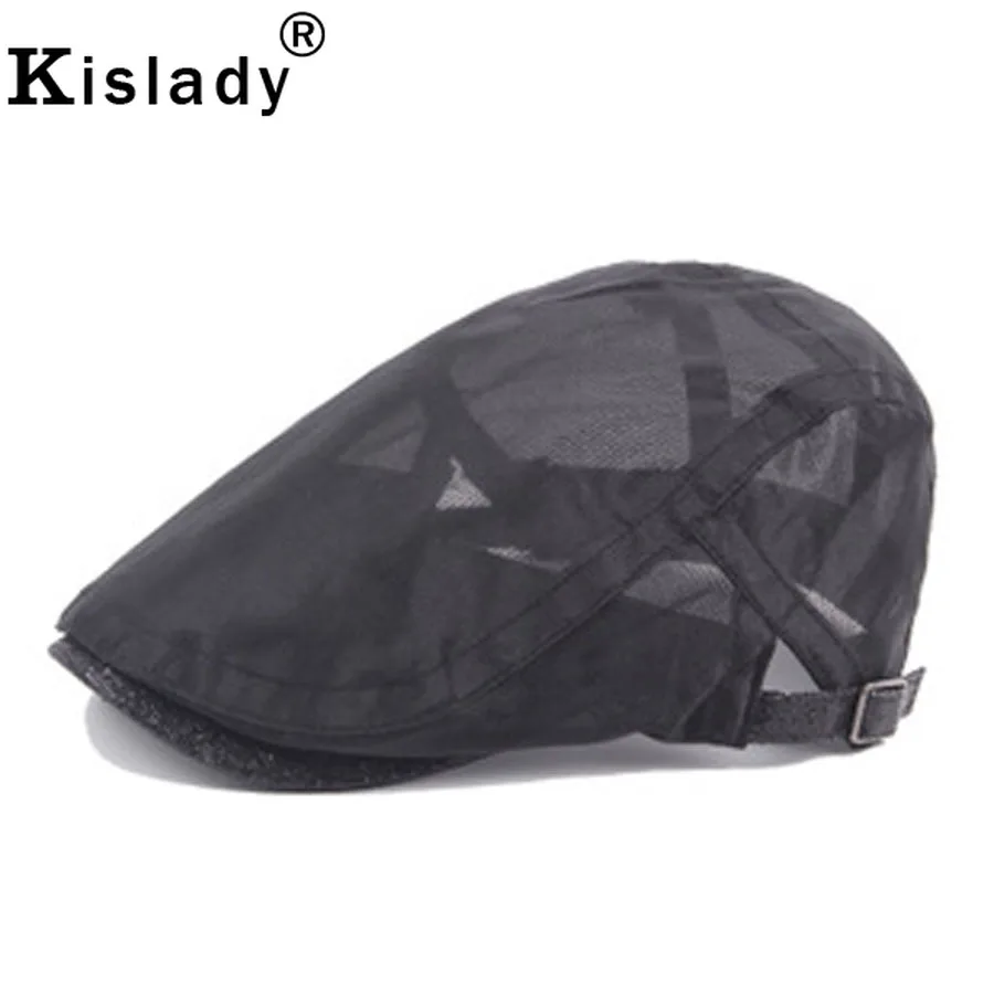 Kislady 2019 новые летние модные сетки шапки береты для Для женщин Открытый