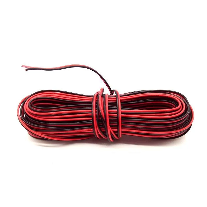 2/3/4/5 Pin RGB/RGBW Удлинительный кабель длиной 1 м/10 м/20 м/100 м питания со светодиодной полосой шнур провод 22AWG