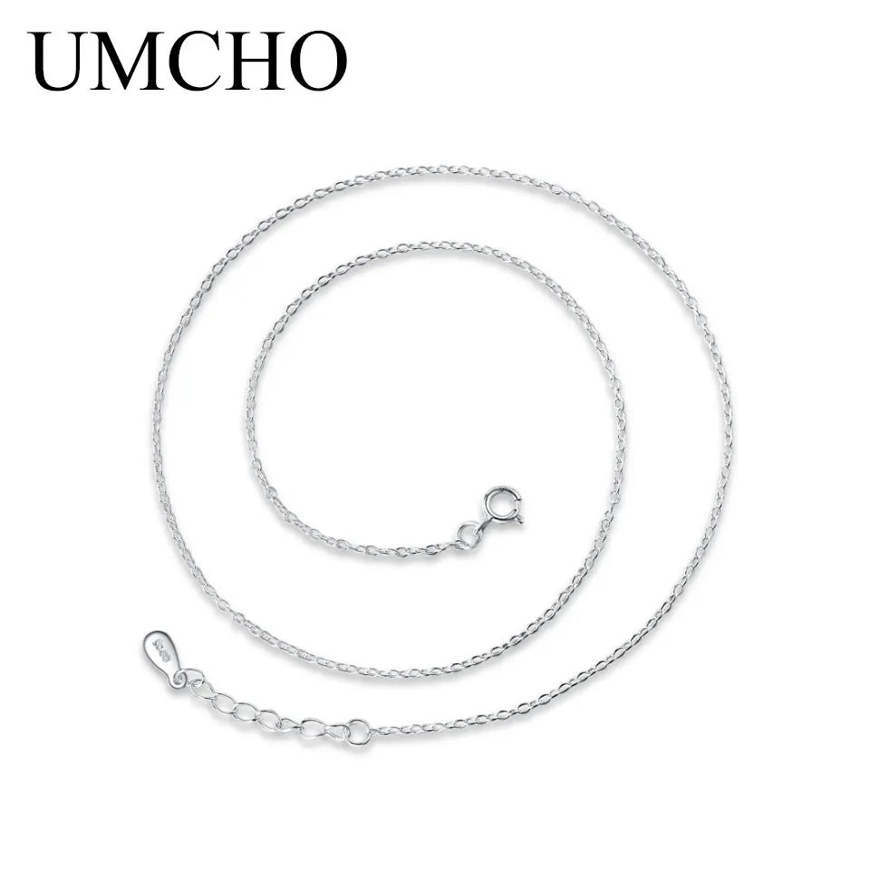 Цепочка UMCHO женская из серебра 925 пробы 18 дюймов/45 см|Ожерелья| |