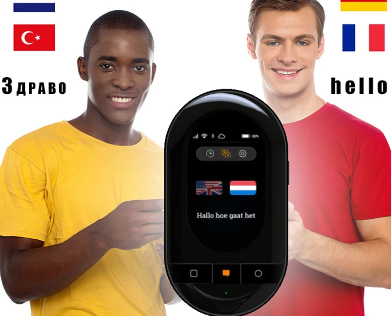 Новый обновленный Travis Touch 2 0 голосовой переводчик оффлайн онлайн 105 язык перевод