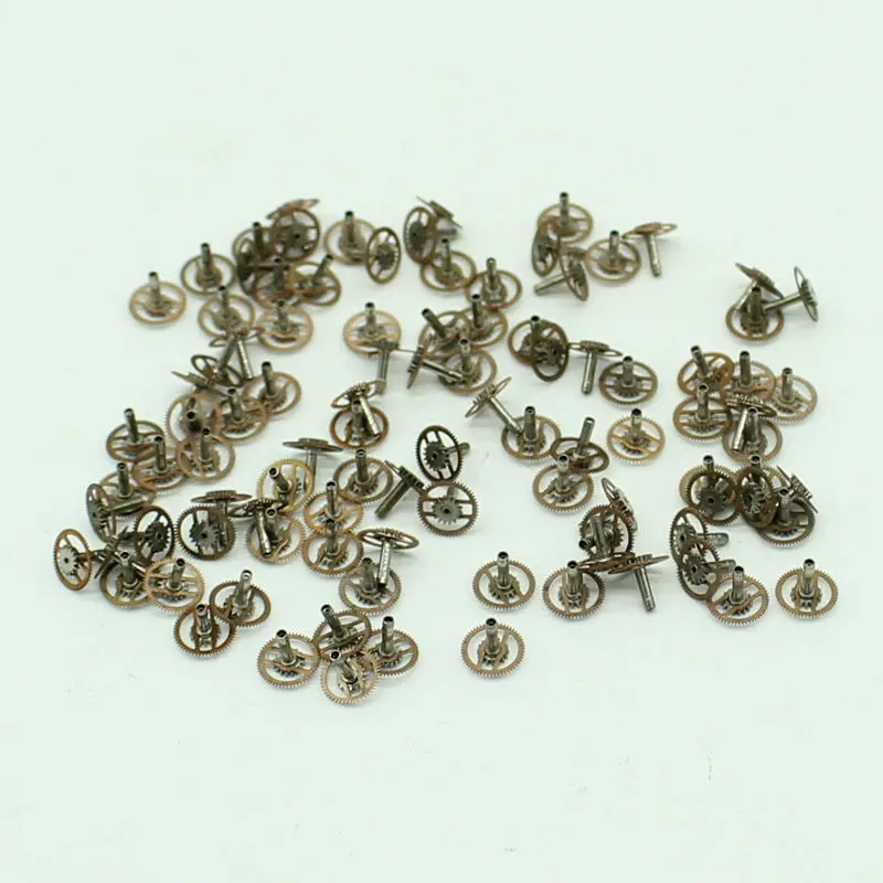 100 шт./лот 3 9 мм антикварные зубчатые диски круглые часы механизм шармы заготовки