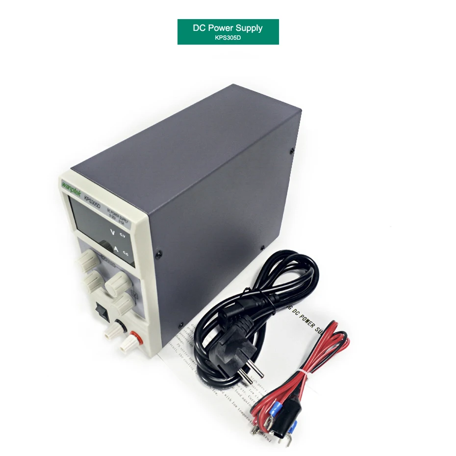 KPS305D мини лабораторный блок питания регулируемый цифровой светодиодный импульсный источник питания 0,1 в 0.01A регуляторы напряжения постоянного тока блок питания