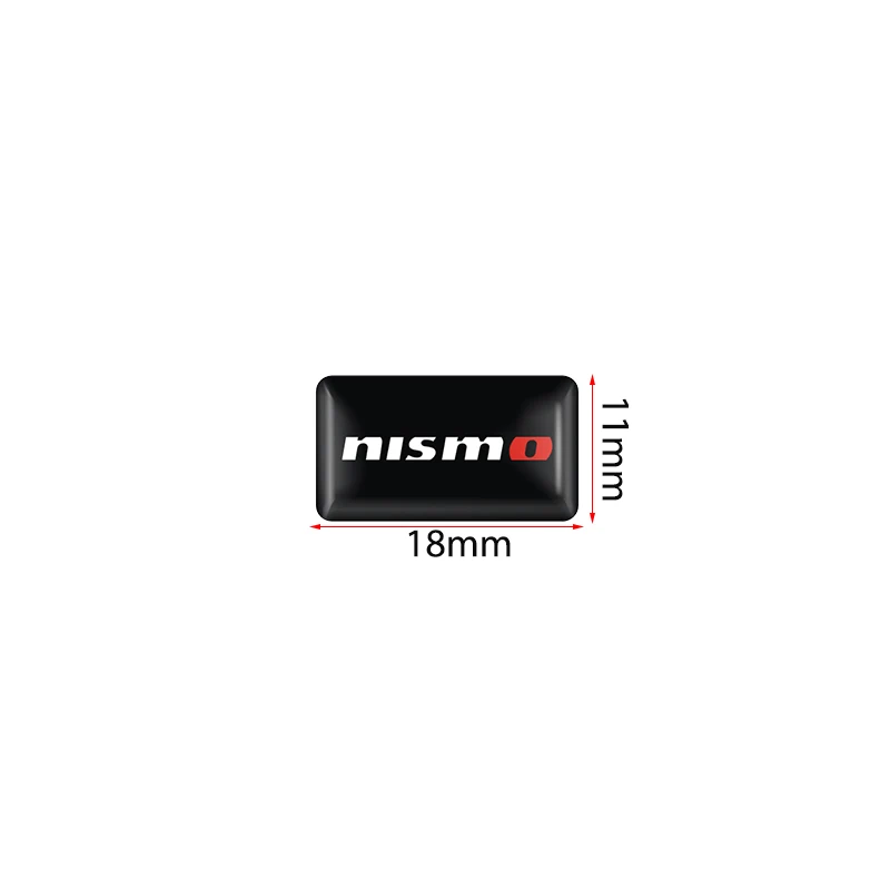 Новинка 5 шт. наклейка NISMO для мотоспорта автомобилей Nismo Nissan Qashqai Juke X trail Tiida Teana