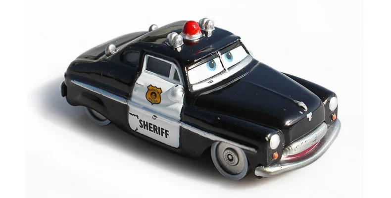 

Disney 100% Original Pixar Cars 2 Diecast Sheriff Metal Toys Car For Children 1:55 Loose Brand New In Stock Lightning McQueen