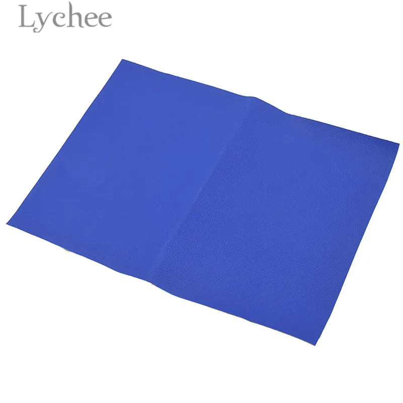 Lychee Life 21x29 см A4 цветные накладные ткани из искусственной кожи самоклеющиеся синтетические кожаные DIY материал патч для сумок одежды
