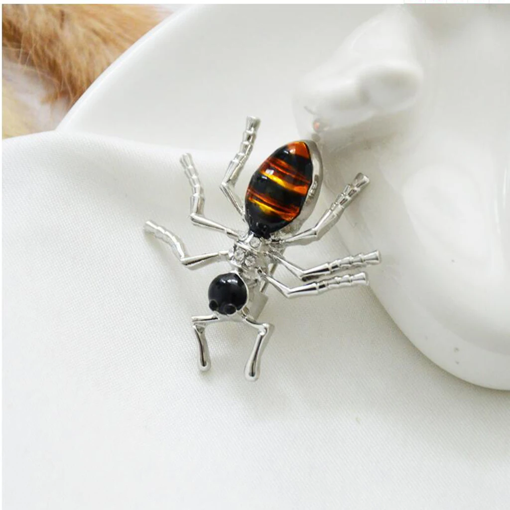 Chic Alloy Enamel Rhinestone Ant Insect Brooch Pin Costume Jewelry Accessory | Украшения и аксессуары