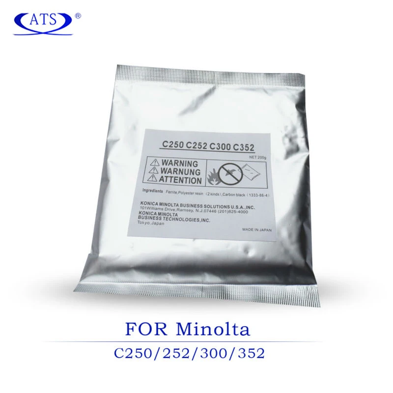 Цвет разработчик порошок CMKY для Konica Minolta C 250 252 300 совместимый копир запасные части