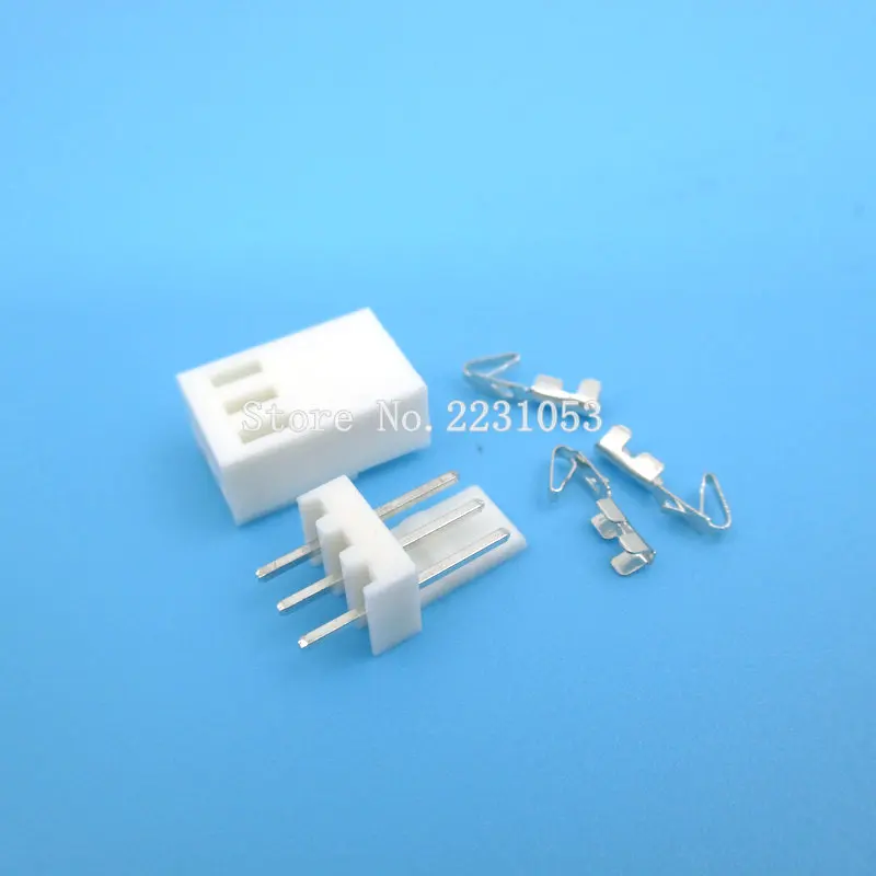 20 комплектов KF2510 3P 3 Pin 2 54 мм Шаг Терминал/корпус/контактный разъем адаптера|pin header
