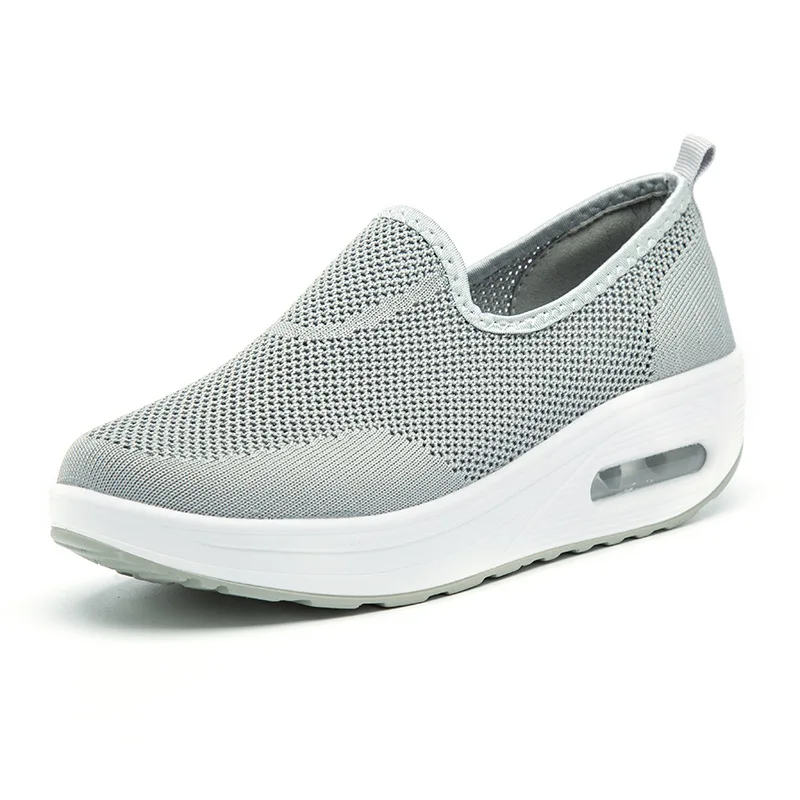 Koovan Women's Sneakers 2019 New Mom Shoes Mesh Cloth Breathable Casual Female Hollow Air Shake Summer | Обувь