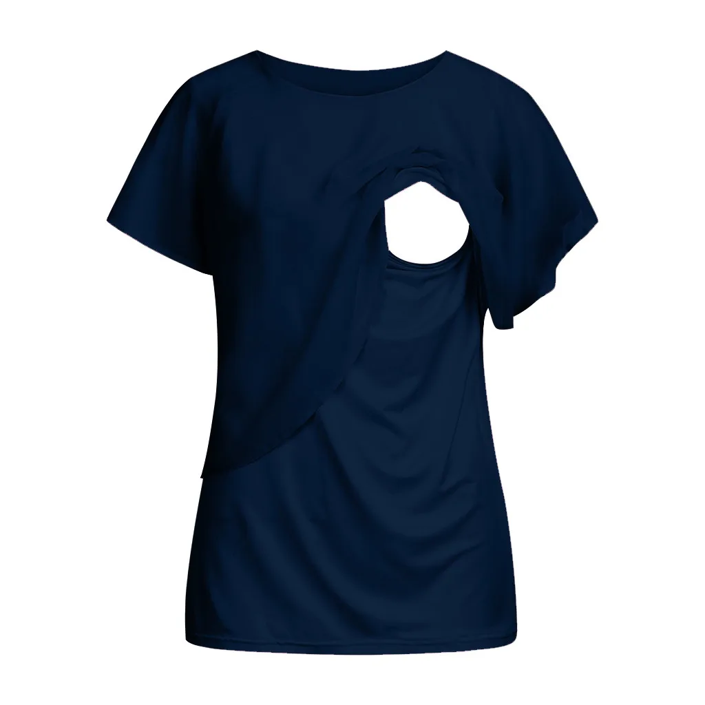 ARLONEET Футболка для беременных топы без рукавов кормящих мам повседневная одежда