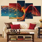 Настенная Модульная картина HD, плакат, картина для гостиной, 5 штук, фотография, абстрактное искусство, холст для украшения дома