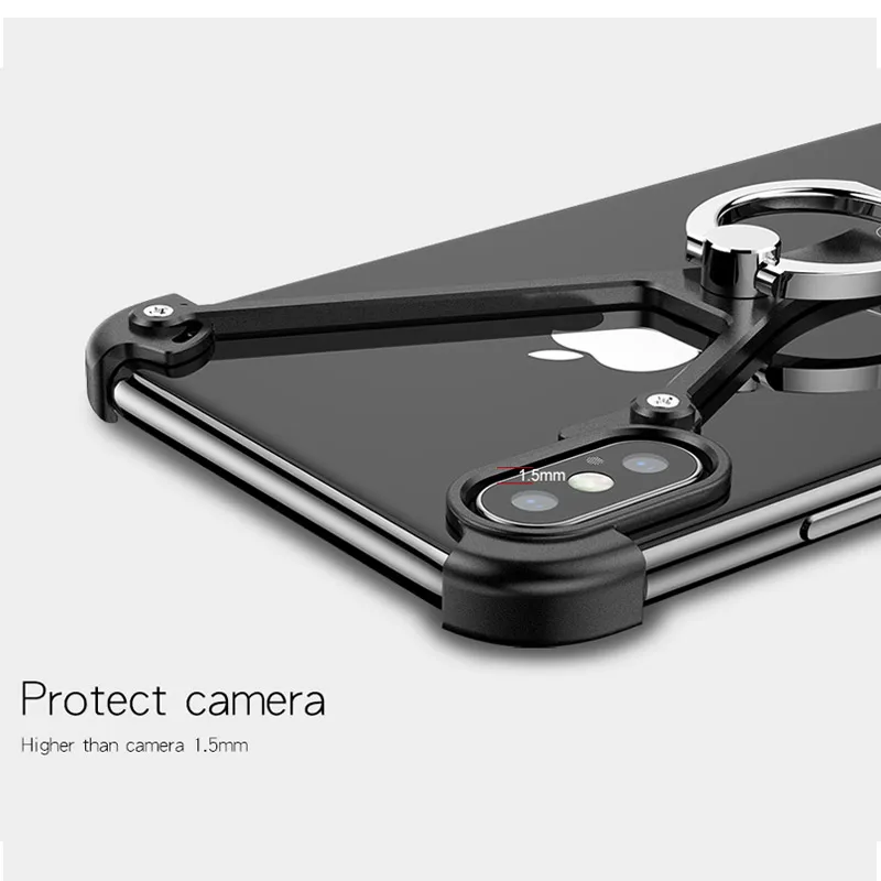 OATSBASF X Форма кольцо держатель чехол для телефона iPhone персональный металлический