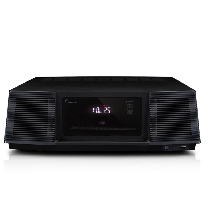 Bluetooth Колонка CAV IH 30 CD MP3 радио плеер USB док станция черный белый 2 0 канала для