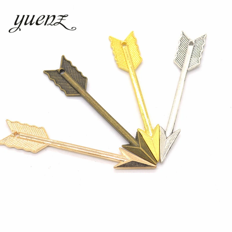 Yuenz 15 шт. модные металлический сплав стрелка Талисманы кулон Браслеты Цепочки и