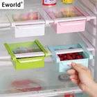 Eworld креативная коробка для хранения холодильника, полка для хранения со свежим разделительным слоем, выдвижной ящик для хранения свежих разделителей, сортировка кухонных принадлежностей