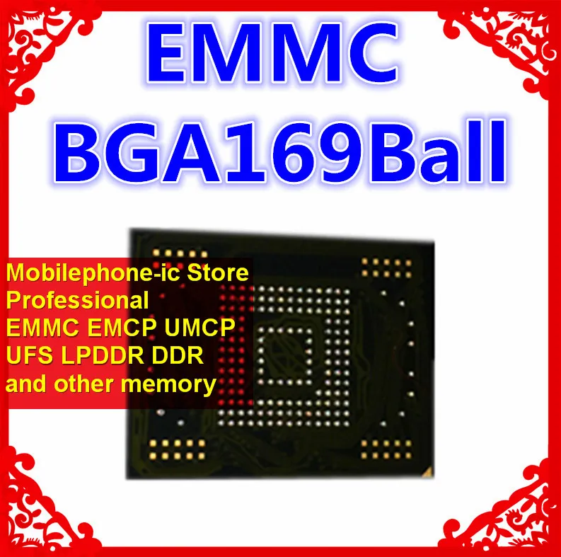SDIN5C2-16G BGA169Ball EMMC 16 GB мобильный телефон памяти и подержанных протестировал OK