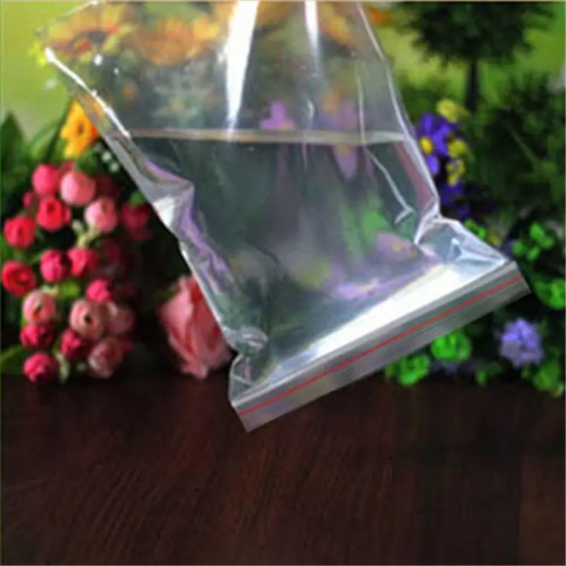 Jewelry 5x7/6x4cm Ziplock Zipped Lock Reclosable Plastic Poly Clear Bags 100pcs Filing Travel Products Storage Erring Beads bags | Багаж и