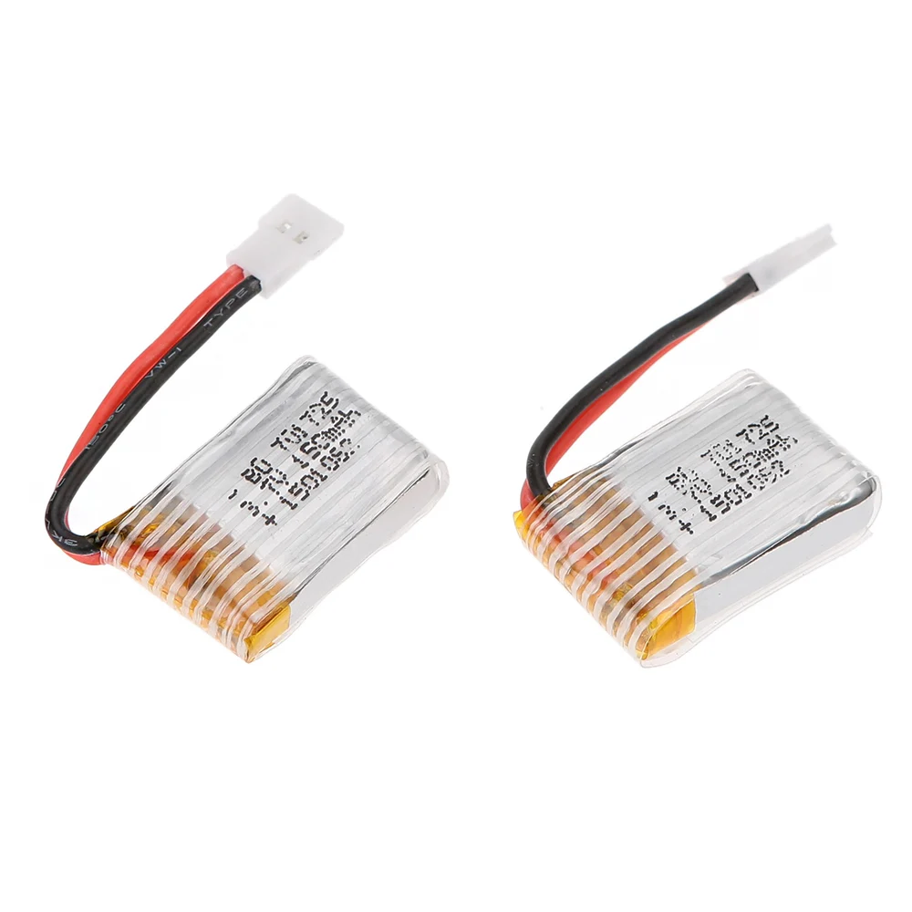 2 шт. новые детали для мини квадрокоптера 3 7 в 150 мАч JJRC H8 syma X2 Nihui U207 H2|150 mah|syma x2spare parts