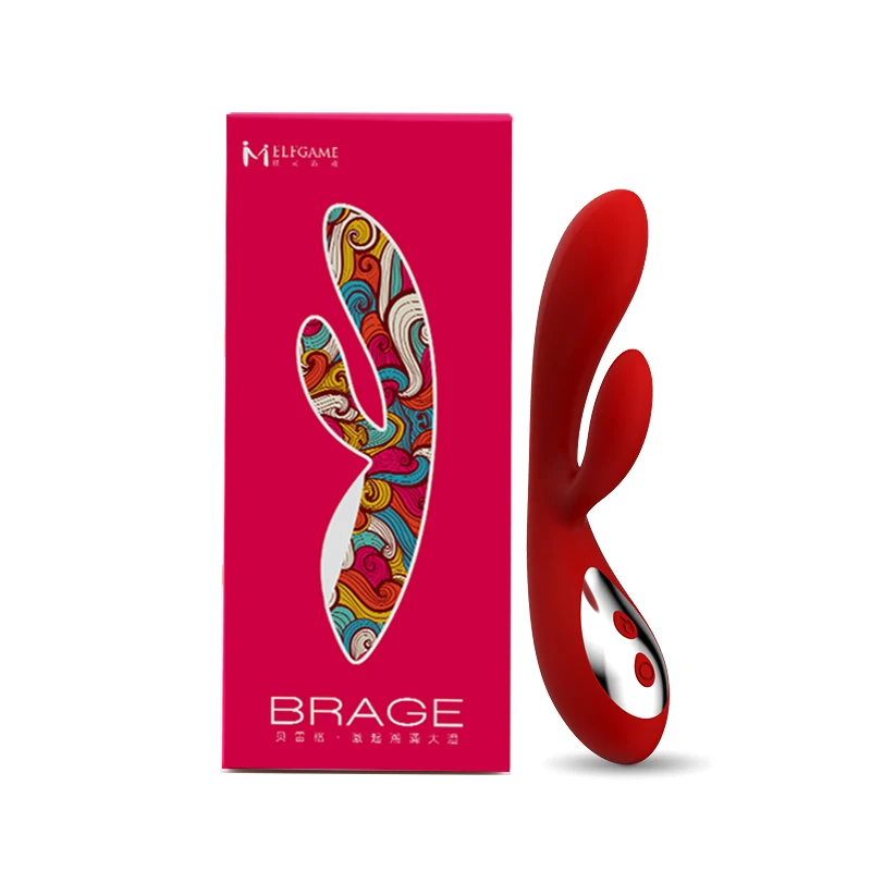 Двойной стимулятор вибратор для точки G секс игрушки женщин многоскоростной