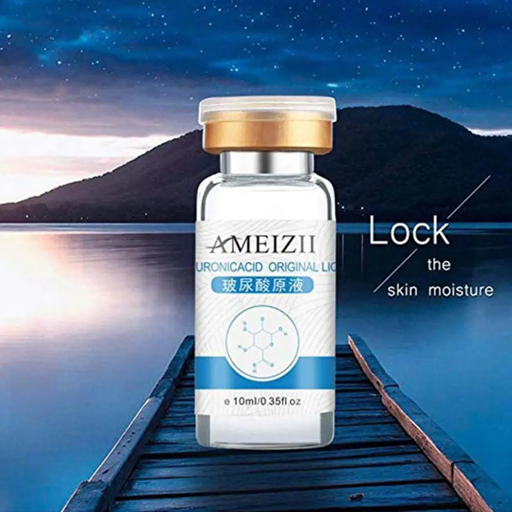 Ameizii 10 мл чистая жидкость с гиалуроновой кислотой увлажняющий крем отбеливающий Улитка ремонт против морщин крем против старения уход за лицом