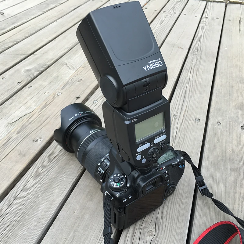 YONGNUO YN660 YN 660 Вспышка Speedlite GN66 2 4 г Беспроводной радио ведомый трансивер