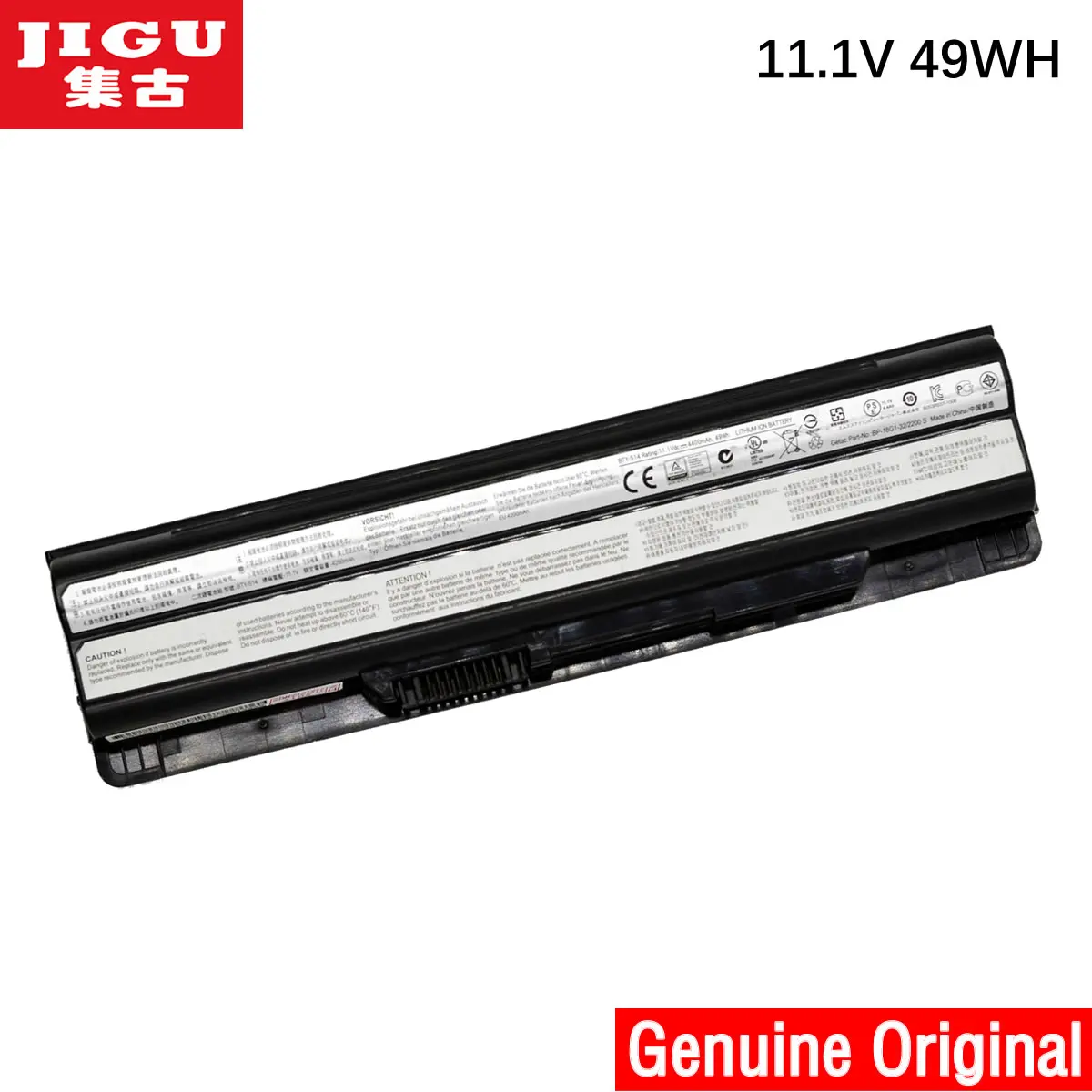 Аккумулятор JIGU для ноутбука MSI FX610 FX620 FX700 GP60 GE60 GE70 20C 20E 2PC 2PE 2PF 2PG 2PL 2QD 2QE 2QL оригинал |