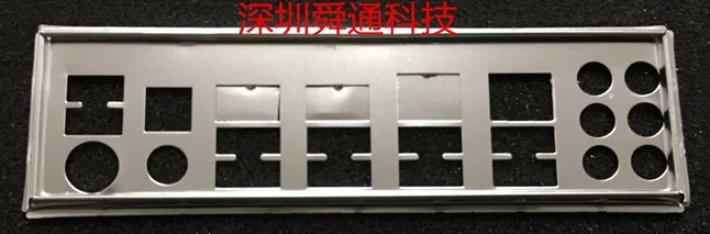 

New I/O shield back plate of motherboard for GA-870-UD3P GA-P55A-UD7 just shield backplate Suitable I/O baffle