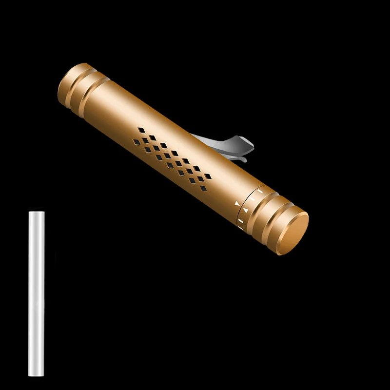 gold-1stick IKSNAIL автомобильный твердый парфюм, Очищающий стойкий аромат, цветочный дезодорант, ароматизатор, автомобильный освежитель воздуха, палочка для ароматерапии, автомобильные аксессуары - Название цвета: gold-1stick