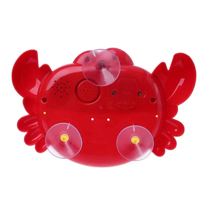 YINGELON New Crab Frog Bubble Machine Baby Shower Boy Bath Toys For Children Newborn Gift Bathroom Beach Play Water Plastic Toy | Игрушки и