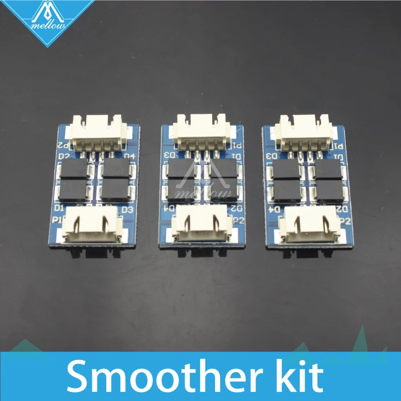 3 шт./партия mks tl-плавный комплект аддон модуль для 3D принтера Delta Kossel, MakerBot, Reprap, Ultimaker 2 драйвера двигателя