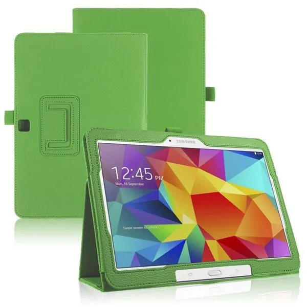 Кожаный чехол-подставка для Samsung Galaxy Tab 4 10 1 SM T530 T531 T535 Tablet | Компьютеры и офис