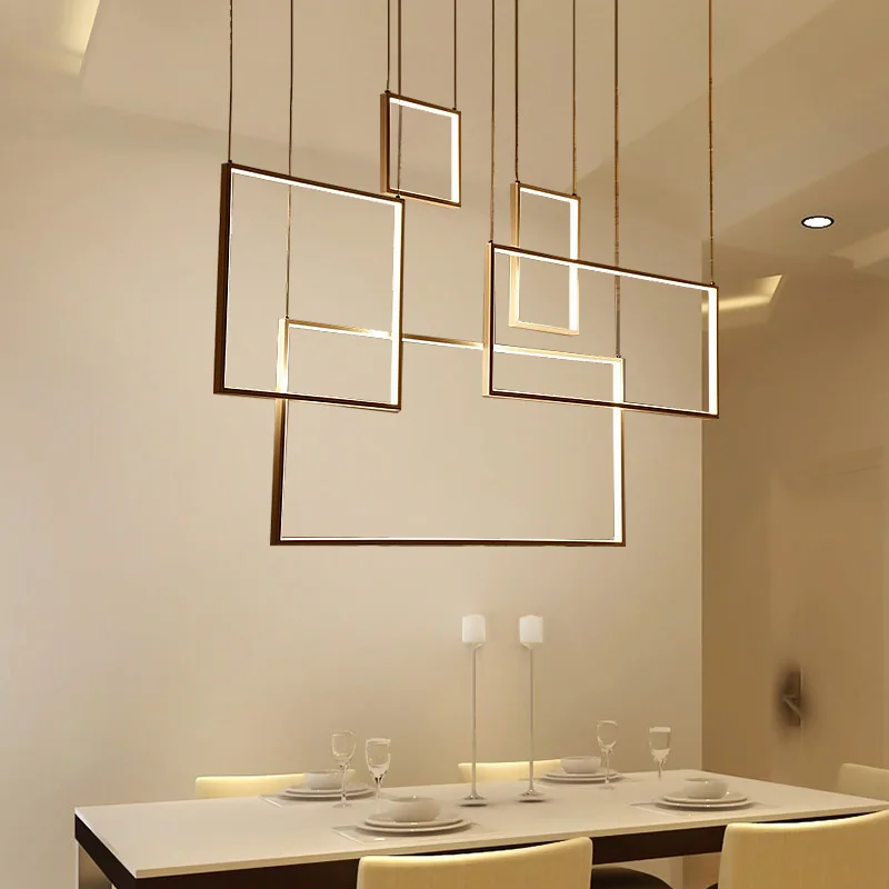 Minimalism Creative Modern Led Pendant Lights For Living Dining Room lamparas colgantes AC85 265V Aluminum Body Lamp|modern led pendant lights|led