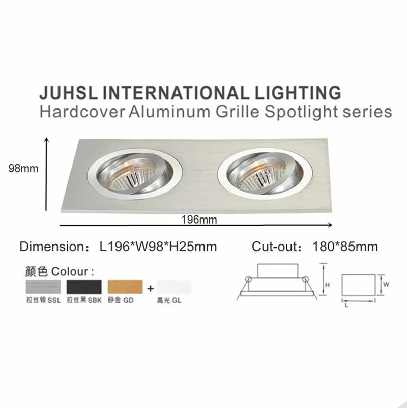 

10PCS New Round or square lamp 3W 4W 5W 9W LED bulbs with GU10 MR16 GU5.3 use led ceiling light for Indoor