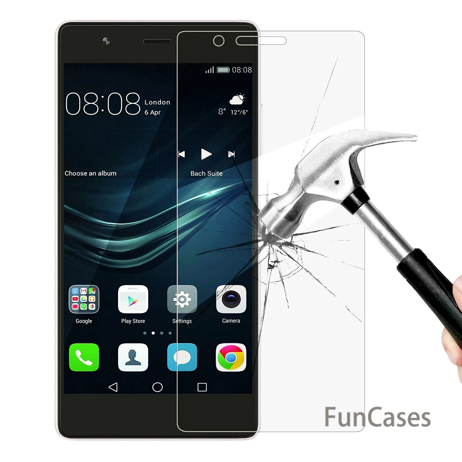 Закаленное Стекло Экран Защитная пленка для Huawei y6ii Y62 Y5II Y52 Y3 ii Y32 P8 Lite 2017 P9 Honor 4C 4X 5C