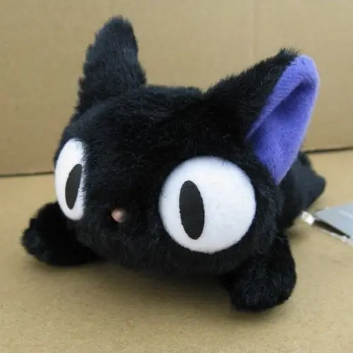 Служба доставки KIKI'S Мягкая Плюшевая Кукла JIJI CAT|kiki delivery service|jiji catkiki service plush |