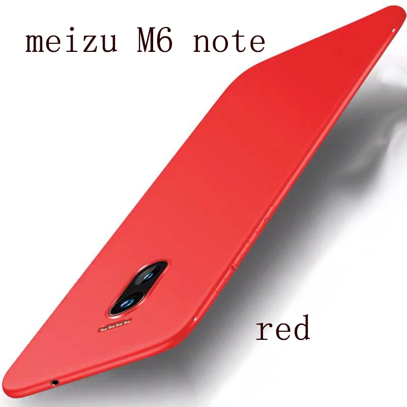 5 Colors New matte anti-fall Case for meizu X8 V8 pro note 9 8 M6 M6s M6t M5 Soft Back Phone Cases |
