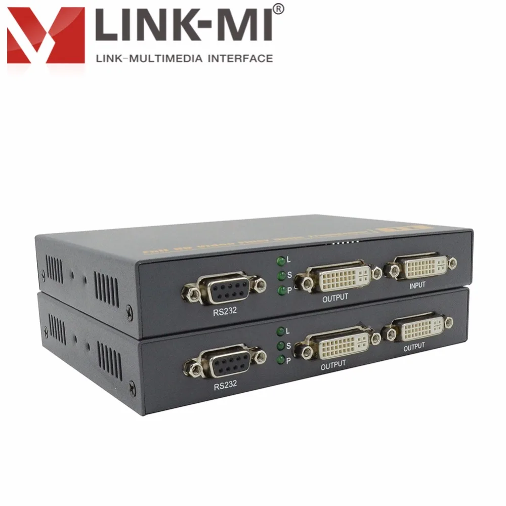 LINK MI LM THF105D DVI сплиттер 1x2 одиночный волоконно оптический 2 км удлинитель