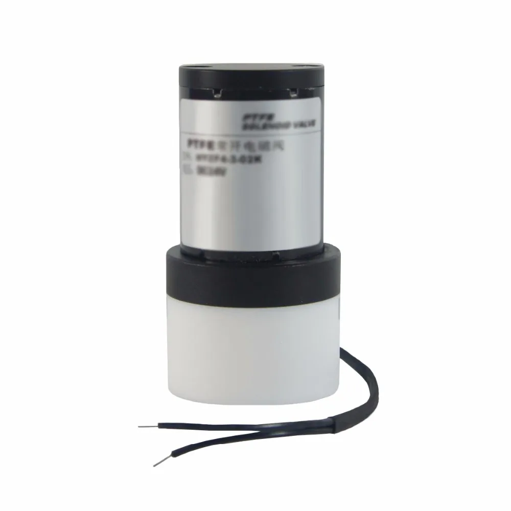 1/4" Normally Open PTFE Diaphragm Solenoid Valve Acid And Alkali Fully Isolated Anticorrosive | Обустройство дома