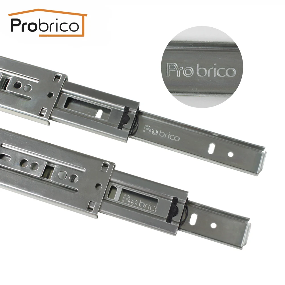 Probrico Drwaer Slide 12 "/14"/16 "/18"/20 "/22" Rail Full Extension кухонная мебель шкаф с