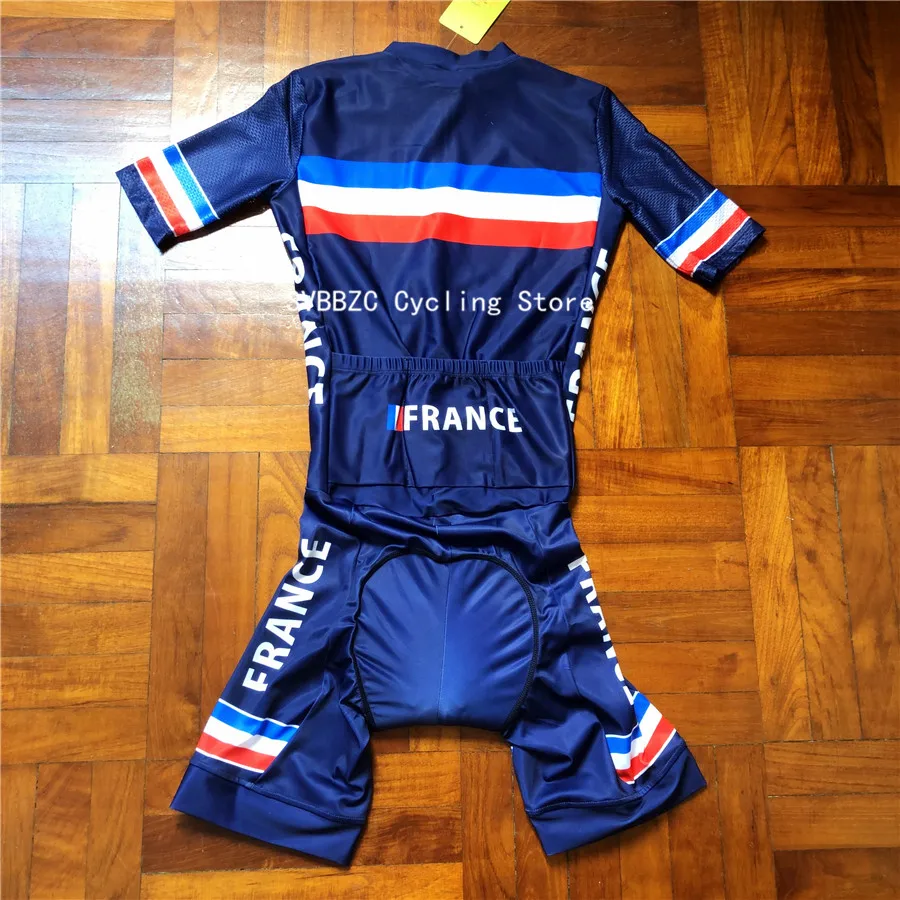 Новейший французский велосипедный костюм мужская спортивная одежда для