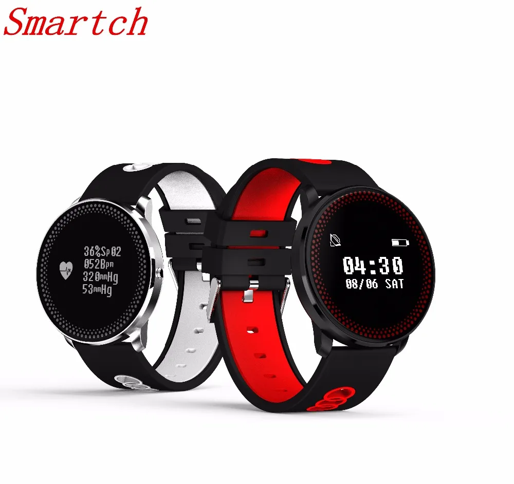 Smartch CF007 Смарт фитнес браслет трекер сердечного ритма крови Давление монитор