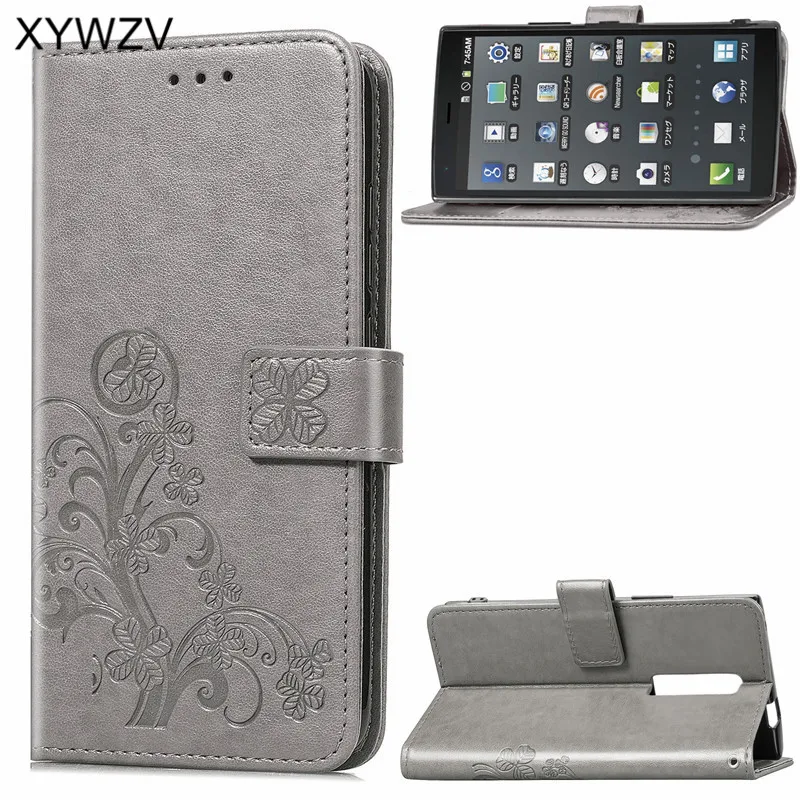 Чехол для Kyocera Urbano V04 из искусственной кожи с откидной крышкой и бумажником чехол