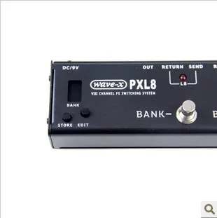 JOYO wave-x PXL8 программируемый педаль для гитары создания спецэффектов Лупер