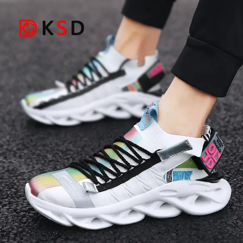 2019 New Running Shoes Blade Cushioning Sneakers For Men Breathable Sports Outdoor Athletic Training Walking | Спорт и развлечения