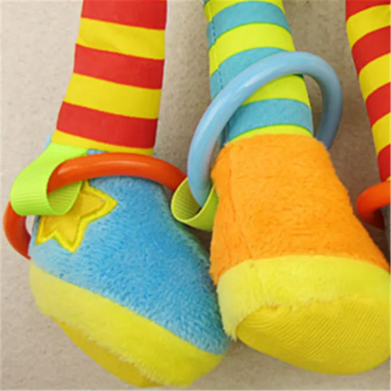 45CM One Piece High Quality Cute Giraffe Baby Stroller Toy Hanging Bed Hung With Rattles Stuffed Toys | Игрушки и хобби