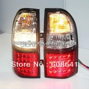 Для TOYOTA Prado FJ90 LC90 светодиодный задний фонарь 1998 2003 года красный белый цвет|tail lamp|led