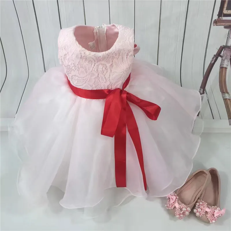 Платье для крещения маленьких девочек наивысшего качества платье дня рождения