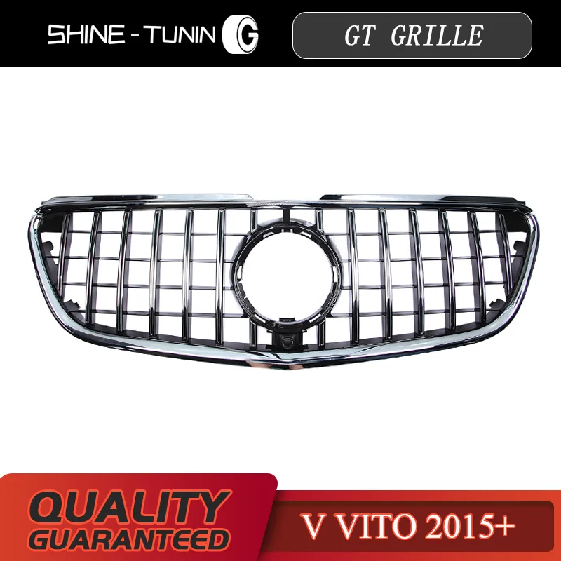 Передняя решетка подходит для v класса w447 VITO GT GTR V250 V260 пластиковая 2015 +|Гоночные