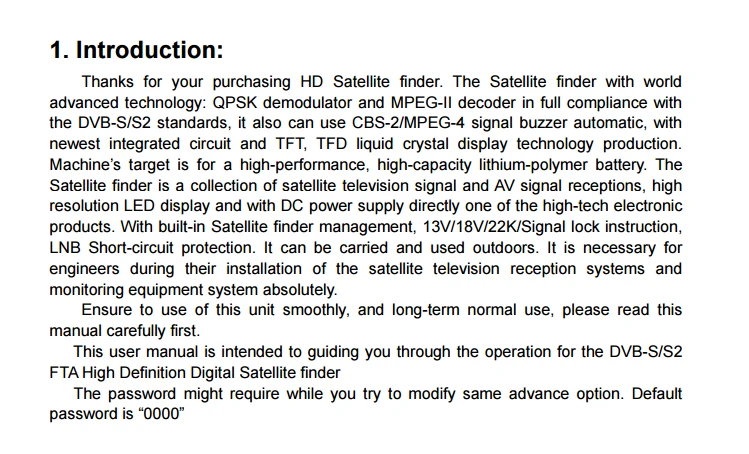 4,3 дюймов lcd satlink kpt-958l DVB-S2 спутниковый искатель MPEG4 satfinder метр