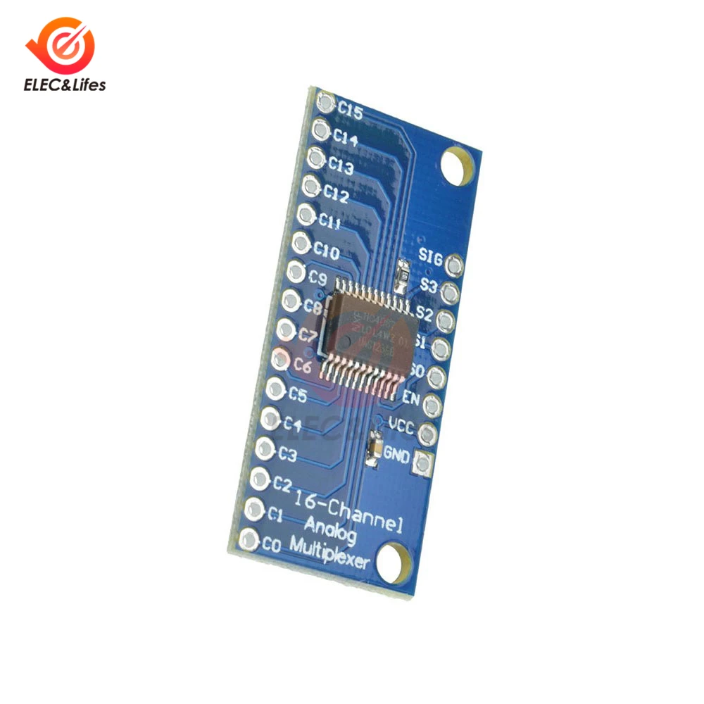 74HC4067 CD74HC4067 16-канальный аналоговый цифровой мультиплексер коммутационная плата модуль для Arduino электронный Компоненты "сделай сам"